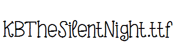 KBTheSilentNight.ttf