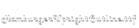 HamburgerUprightOutline.ttf