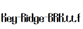 Key-Ridge-BRK.ttf