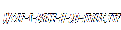 Wolf-s-Bane-II-3D-Italic.ttf