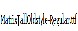 MatrixTallOldstyle-Regular.ttf