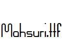 Mahsuri.ttf