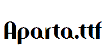 Aparta.ttf