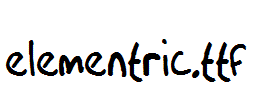 Elementric.ttf