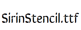 SirinStencil.ttf