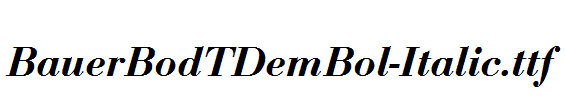 BauerBodTDemBol-Italic.ttf