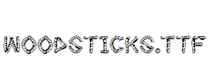 woodsticks.ttf