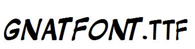 GNATFONT.ttf