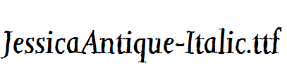 JessicaAntique-Italic.ttf