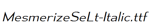 MesmerizeSeLt-Italic.ttf