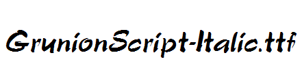 GrunionScript-Italic.ttf