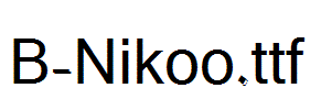 B-Nikoo.ttf