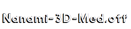 Nanami-3D-Med.otf