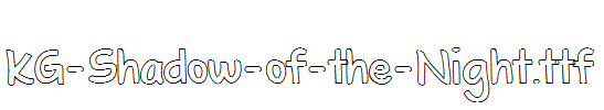 KG-Shadow-of-the-Night.ttf