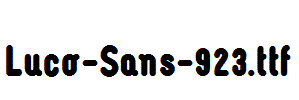 Luco-Sans-923.ttf