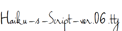 Haiku-s-Script-ver.06.ttf