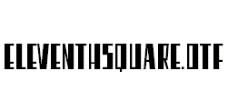 EleventhSquare.otf