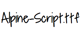 Alpine-Script.ttf