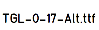 TGL-0-17-Alt.ttf