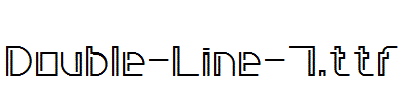 Double-Line-7.ttf