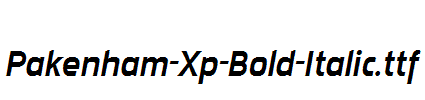 Pakenham-Xp-Bold-Italic.ttf