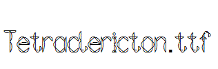 Tetraclericton.ttf