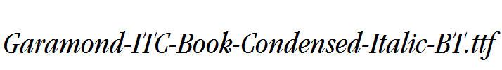 Garamond-ITC-Book-Condensed-Italic-BT.ttf