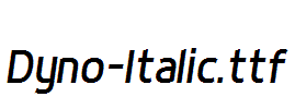 Dyno-Italic.ttf