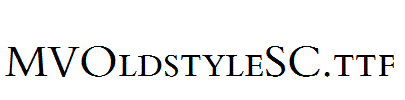 MVOldstyleSC.ttf