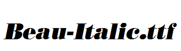 Beau-Italic.ttf