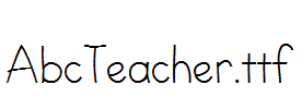 AbcTeacher.ttf