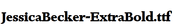 JessicaBecker-ExtraBold.ttf