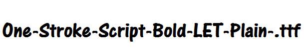 One-Stroke-Script-Bold-LET-Plain-.ttf