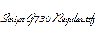 Script-G730-Regular.ttf