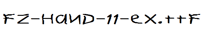 FZ-HAND-11-EX.ttf