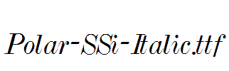 Polar-SSi-Italic.ttf