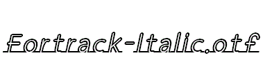 Fortrack-Italic.otf