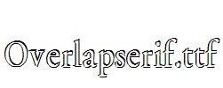 Overlapserif.ttf