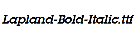 Lapland-Bold-Italic.ttf