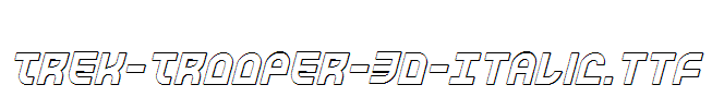 Trek-Trooper-3D-Italic.ttf