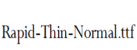 Rapid-Thin-Normal.ttf