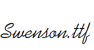 Swenson.ttf