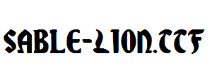 Sable-Lion.ttf