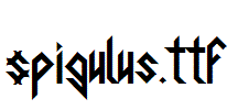 Spigulus.ttf