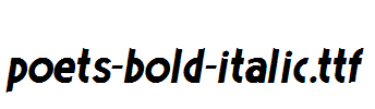 Poets-Bold-Italic.ttf