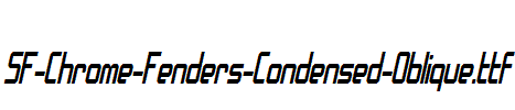 SF-Chrome-Fenders-Condensed-Oblique.ttf