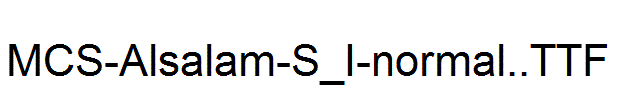 MCS-Alsalam-S_I-normal..ttf