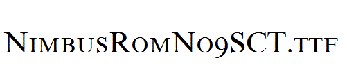 NimbusRomNo9SCT.ttf