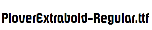 PloverExtrabold-Regular.ttf