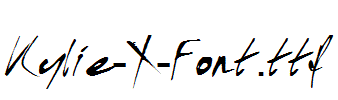 Kylie-X-Font.ttf